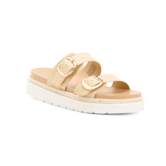 madden girl 2 buckle flatform